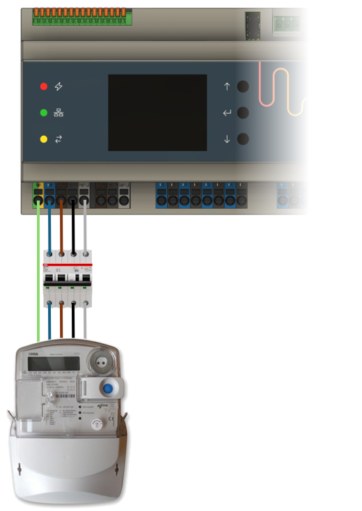 Aansluitschema Navigator voeding driefase
